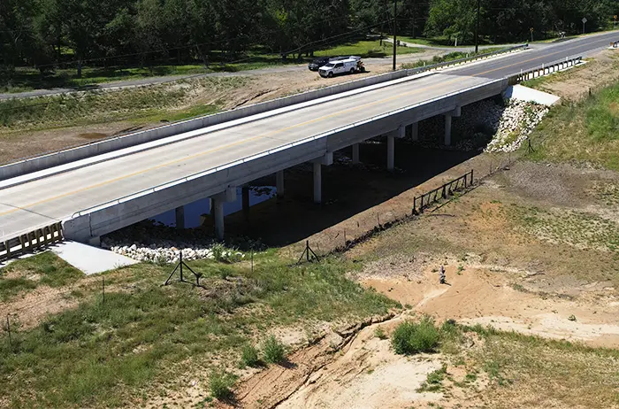 Pearsal Road at Elm Creek